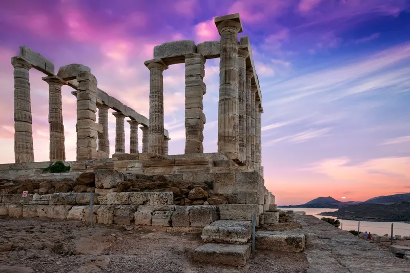 Cape Sounio Temple of Poseidon Sunset Cruise Athens